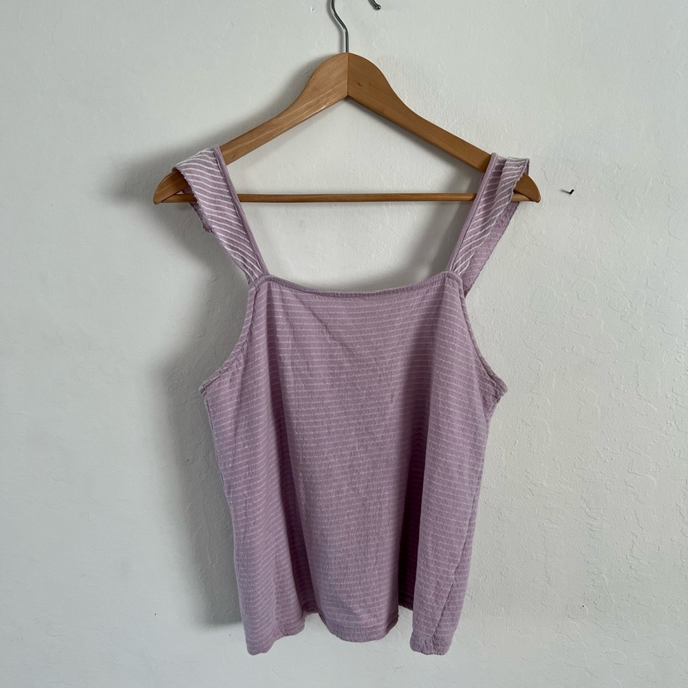 Marine Layer Flutter Sleeve Tank Top, Lilac